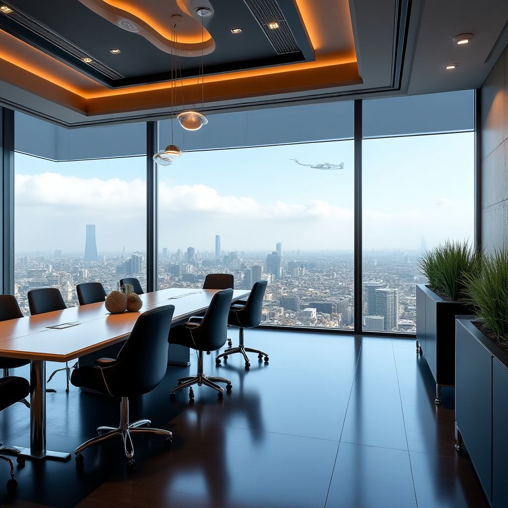 Oficinas modernas de PetroInvest Argentina