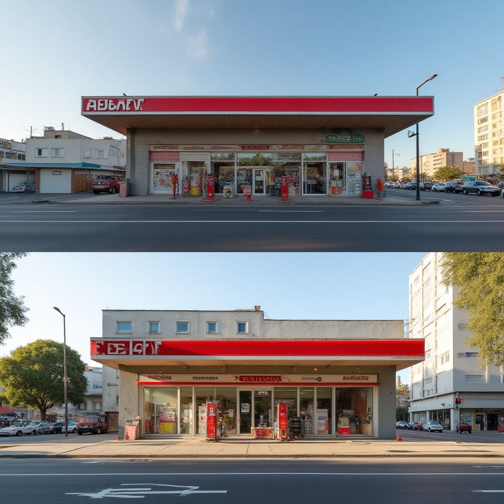 Red de estaciones de servicio transformadas